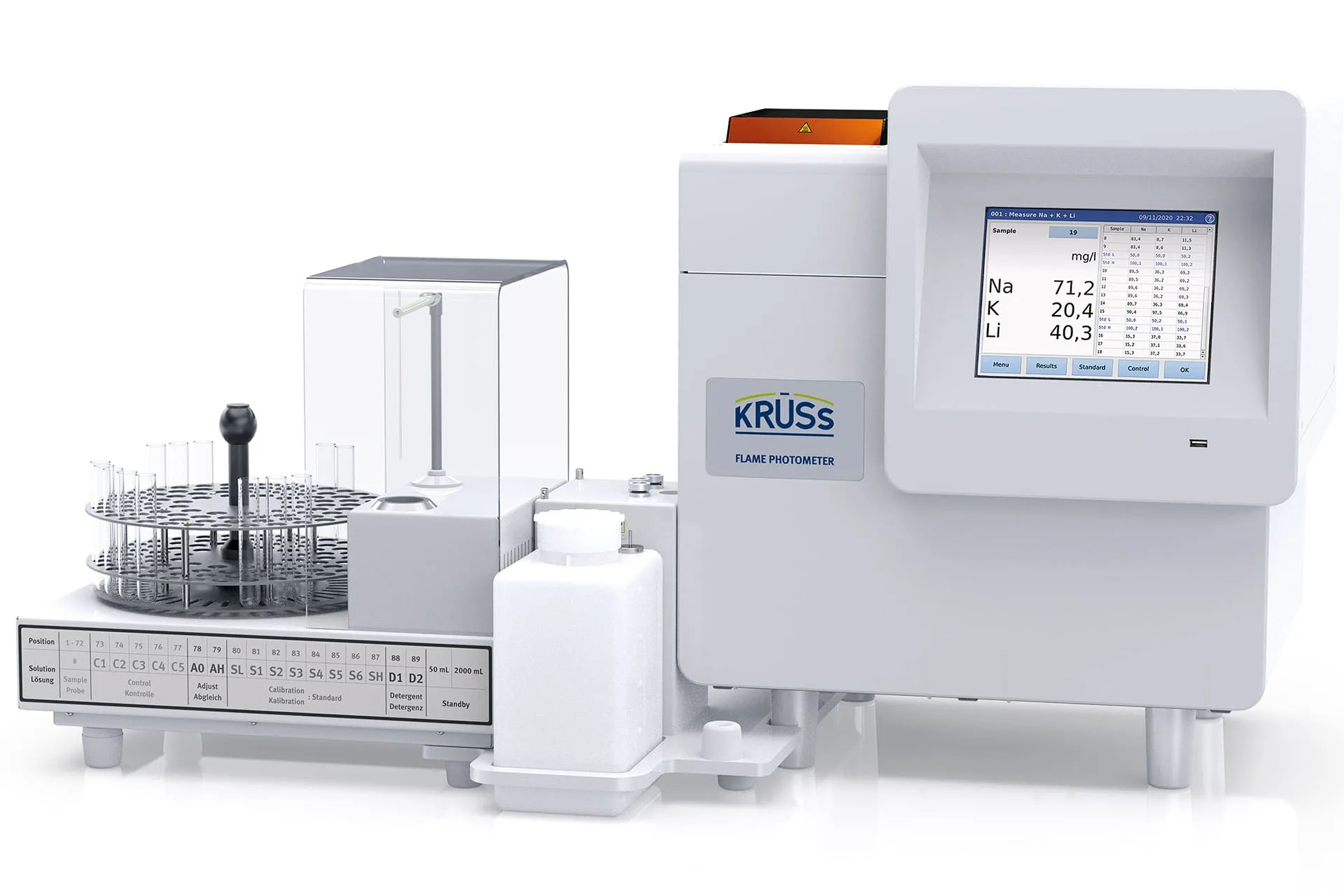 Flame Photometer Kruss FP8600 فلیم فتومتر Kruss مدل FP8600