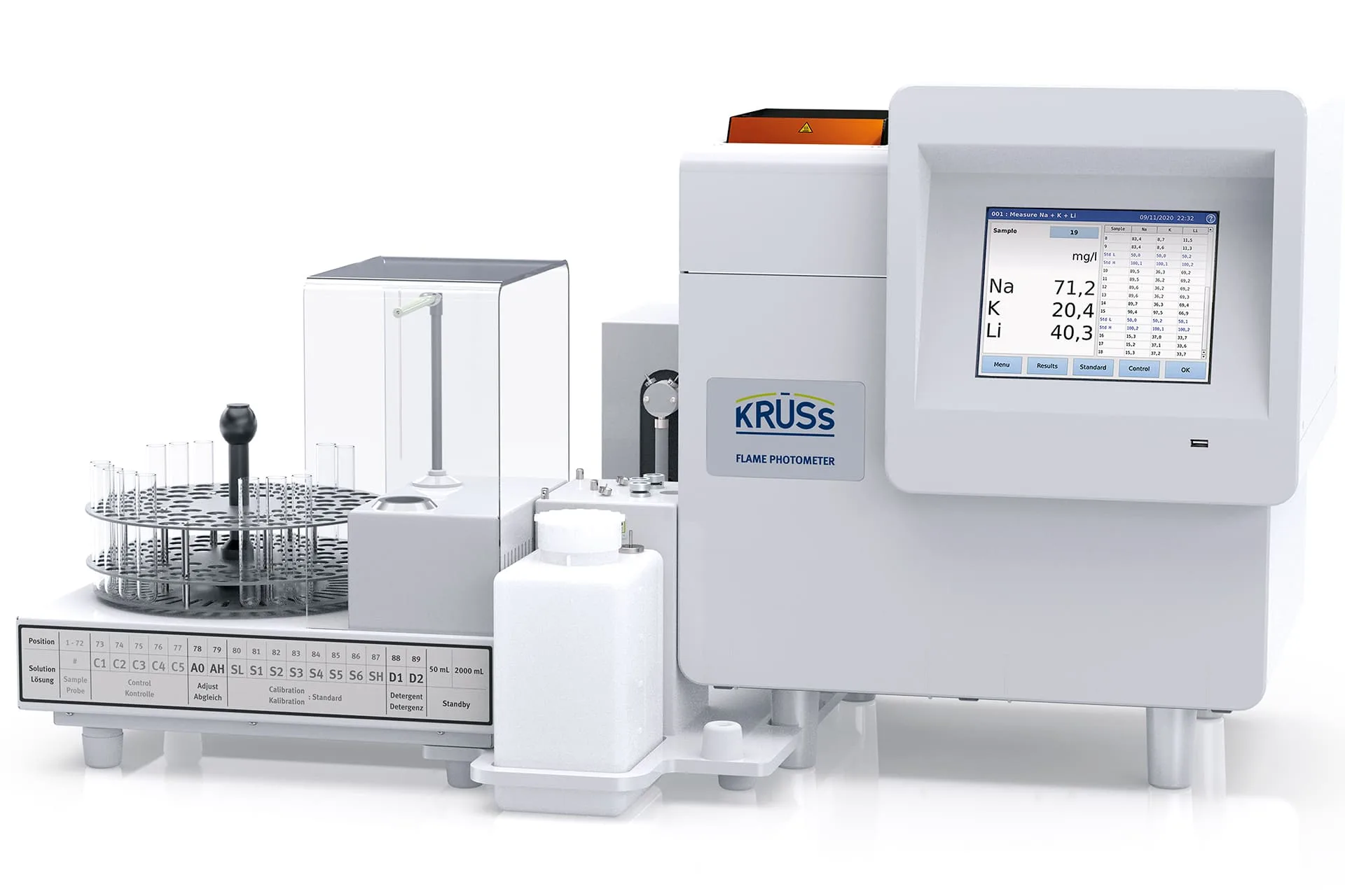 Flame Photometer Kruss FP8700 فلیم فتومتر Kruss مدل FP8700